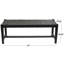 Banc en bois massif Gilman-1063949732