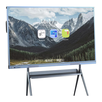 JYXCN 55 "4K IR Touch Board Smart OS à double système de contrôle et de coulée sans fil pour salle de classe, recherche et présentation (inclus)