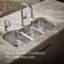 Undertone® 41-5/8" L x 20-1/8" W Drop-In Kitchen Sink