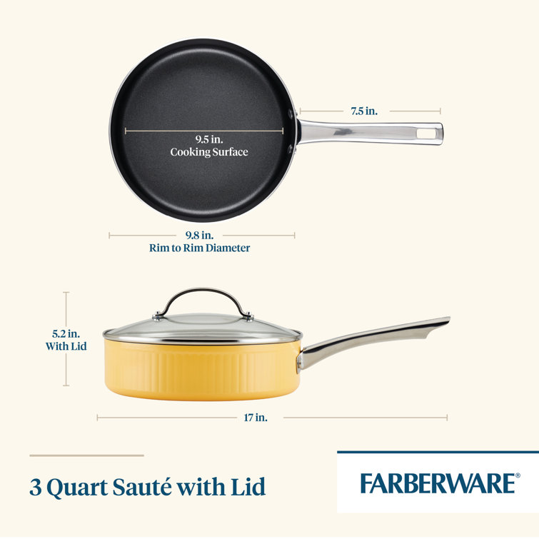 Farberware Smart Control 11.25 Inch Nonstick Frying/Skillet/Everything