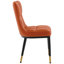 50cm H Tufted Upholstered Metal Upholstered Back Side Chair-502091318-471372713