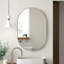 Miroir ovale en métal-579248744-588288157