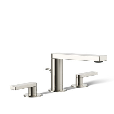 Composed Widespread Bathroom Faucet with Drain
