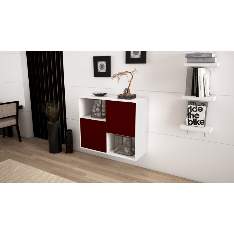 Reddick 92cm Sideboard, Red