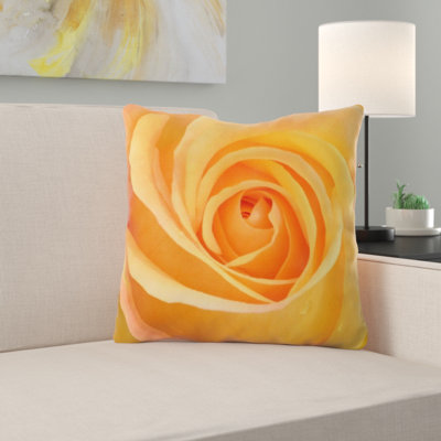 Coussin décoratif fleur