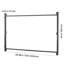 VEVOR Black Iron Gate Frame