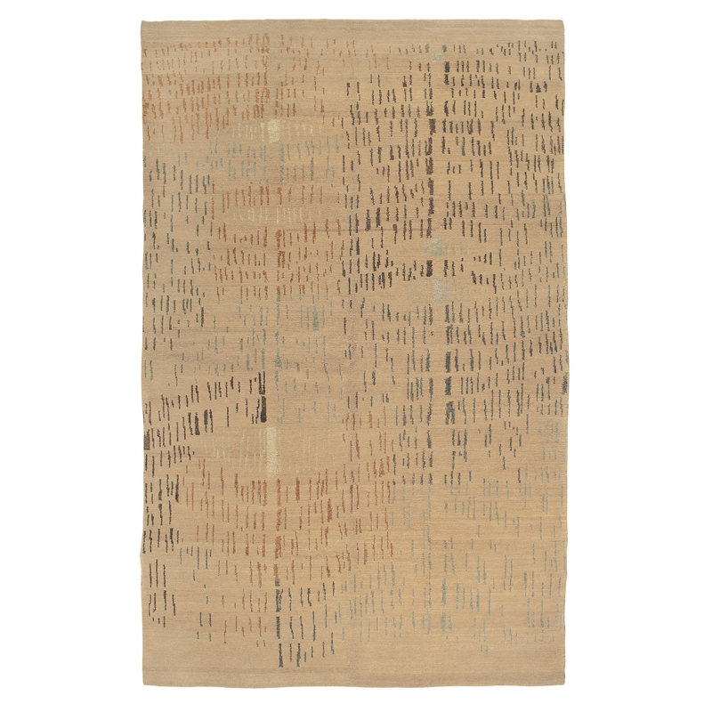 Prati Hand Knotted Area Rug, Rectangle 2' x 3'