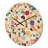 Solid Wood Wall Clock-63892495