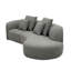 Canapé modulaire 2 pièces rembourré-108607810-108607811