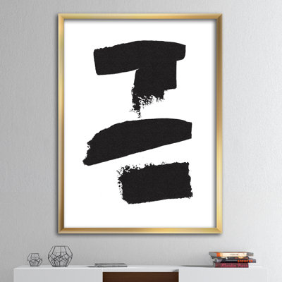 " Black And White Geometric Company I "