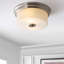 Plafonnier encastré simple 15 po 2 lumières Burtrum