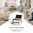 Allegheny Faux Leather Accent Chair-1397578764