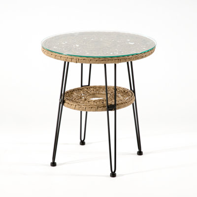 Kanchan Steel Coffee Table by George Oliver