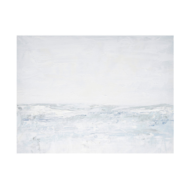 Art mural sur toile tendue - «Calming» par LNS Design pour décoration de salon, de chambre à coucher ou de bureau - 35 x 47