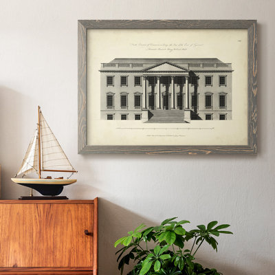 Richardson Architecture II, peinture sur toile encadrée