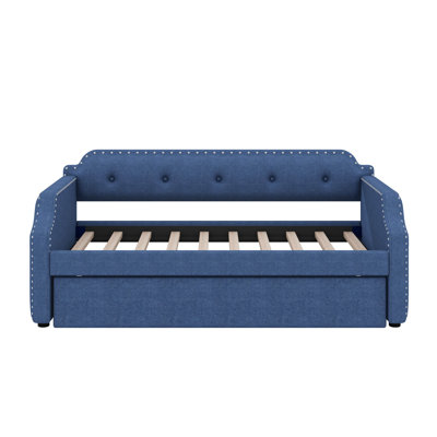 Twin Upholstered Daybed With Trundle
