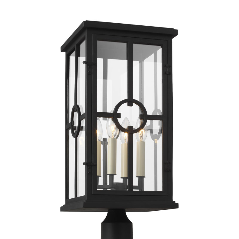 Tête de lanterne d’extérieur 4 lumières Carrasquillo