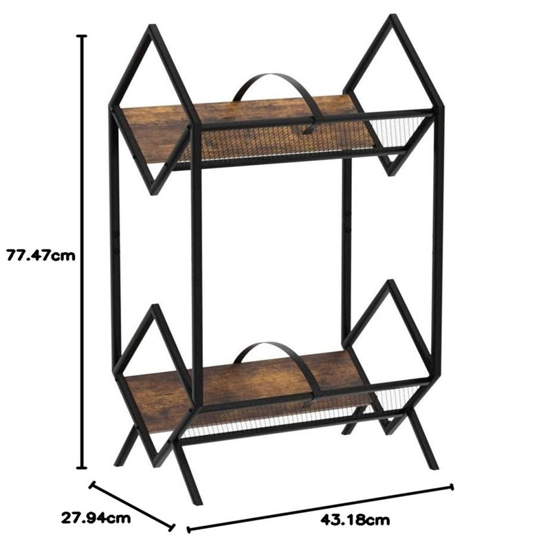 77.5cm H Media Shelves