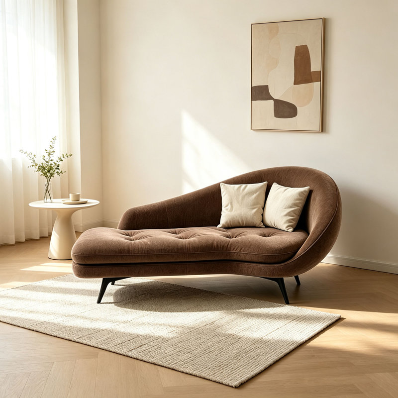 Chaise longue décontractée créative, Right Hand Facing