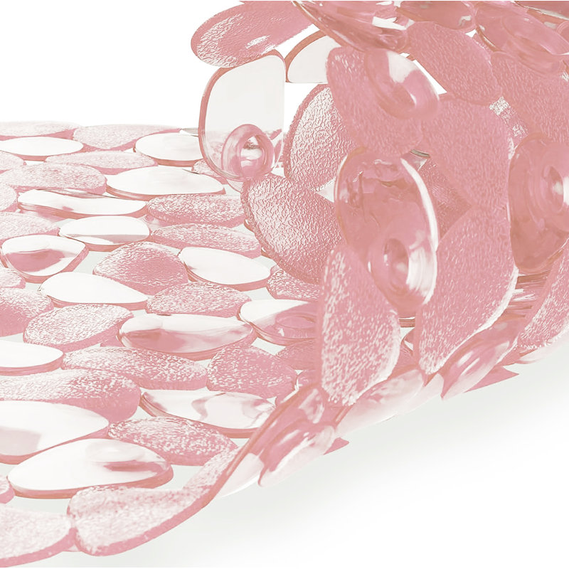 Tapis de douche Lakhmi, Rose
