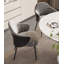 Chaise de salle à manger moderne et simple en tissu de coton et lin-1304225863