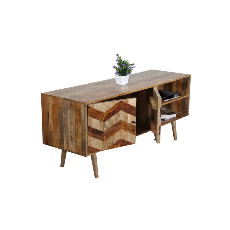 Theberge Unfinished TV Stand for TVs up to 58"