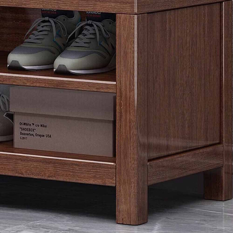 Nouveau banc de rangement pour chaussures rétro de style chinois