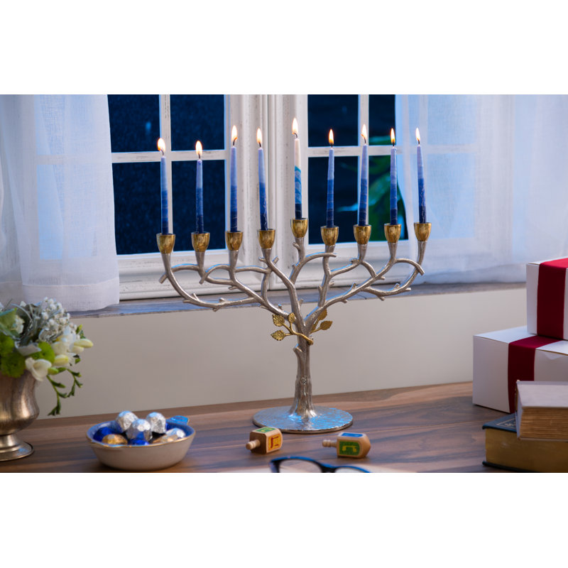 Stainless Steel Menorah
