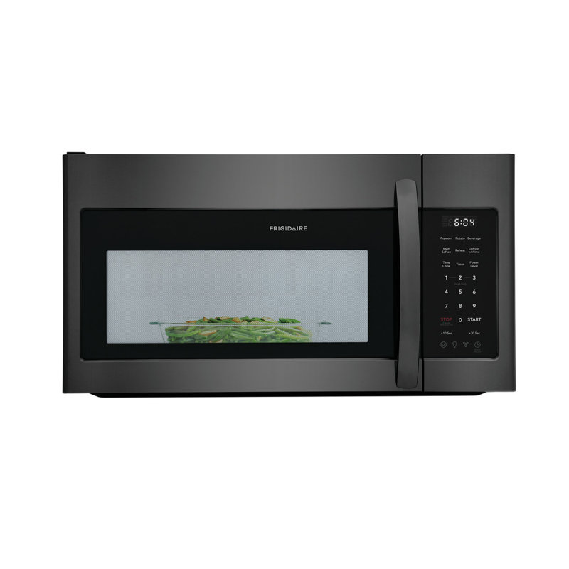 Frigidaire 29.88" 1.8 cu ft. 1500 - Watt Covertible Over-The-Range Microwave, Black Stainless