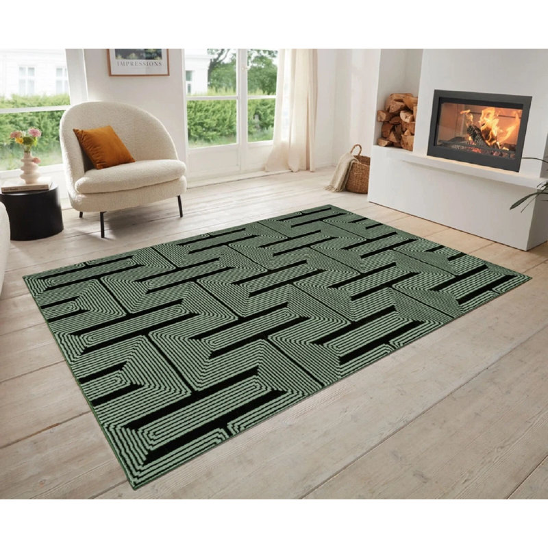 Luna Green, Rectangle 120 x 170 cm