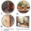 Runald Cottage balcon Garden III - paysage chalet, impression sur toile encadrée-88535978-109422836