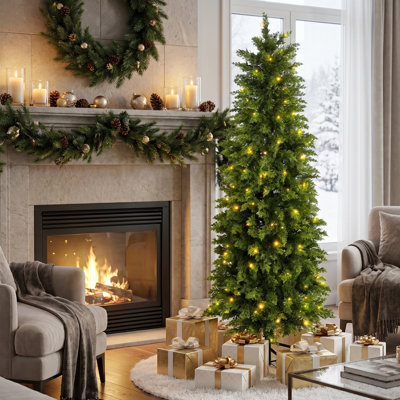 5ft Pre-lit Christmas Artificial Cypress Tree