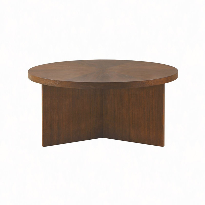 1 table basse ronde ci-dessous