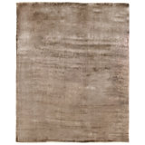 Purity handloomed Bamboo Silk Brown Area Rug