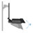 Mount-It Height Adjustable Monitor & Keyboard Tray Wall Mount | 25 in. Wide Platform with Mouse Pad
