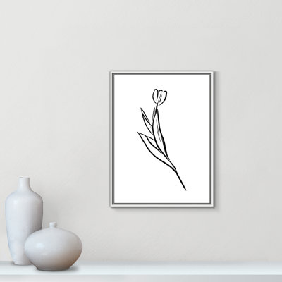 Fleurs simples 1 - reproduction de dessin