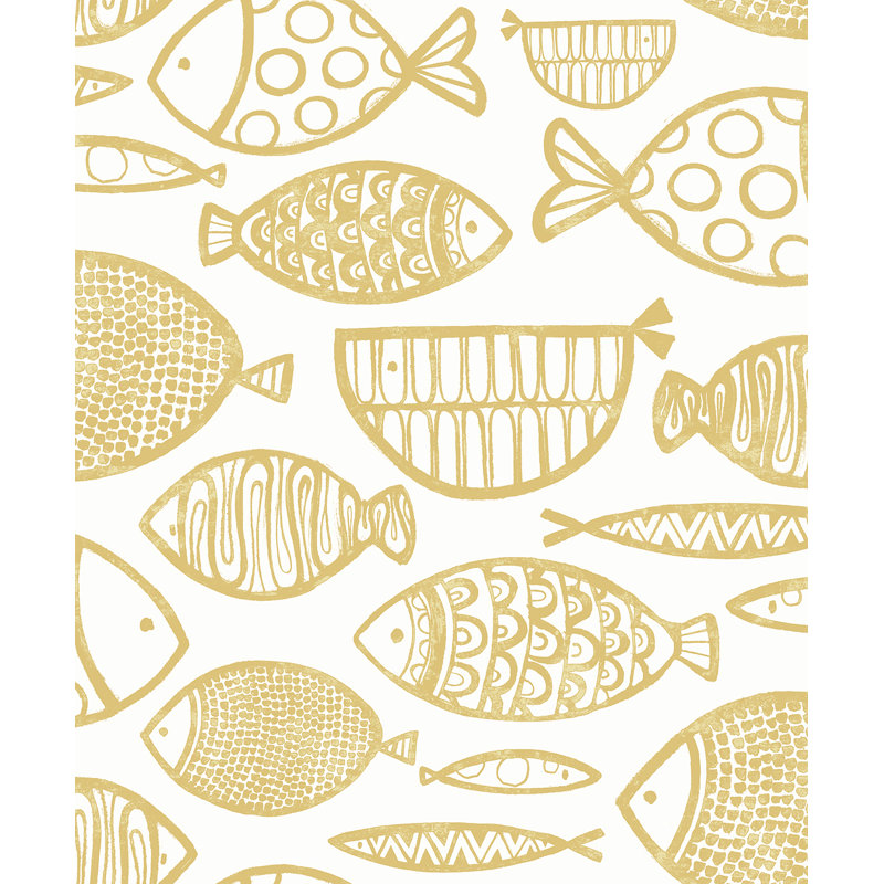  Papier peint non tissé Designs, Doré