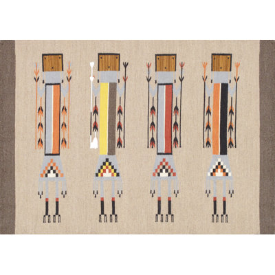 Tuscany Hand-Woven Mocha Wool Area Rug