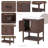 23.7'' Single Bathroom Vanity Base Only-83474370