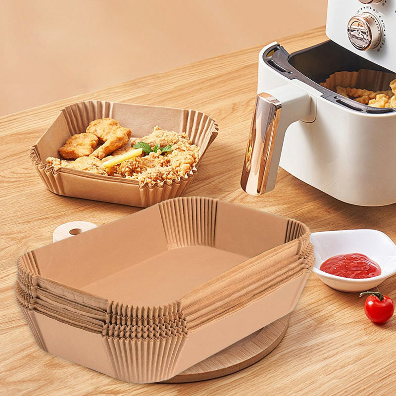 50 sacs en papier pour friteuse à air 8,7 po x 5,5 po