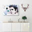 Elvis Presley Stars in Abstract - Wrapped Canvas-55315780