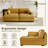 Bentura Modular Corduroy Sleeper Sofa-1100136911