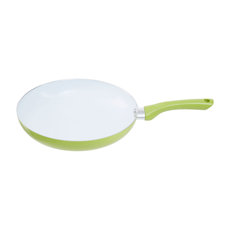 Aluminum Non-Stick Frying Pan, 28cm W, Green