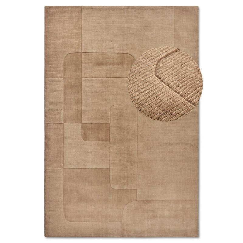  Kollektion 1906 Hand Crafted Hand Loomed Area Rug, Rectangle 160 x 230cm