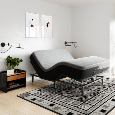 Queen Size Adjustable Bed - Low-Profile Base, Wireless Charging Zero , Snore Feature
