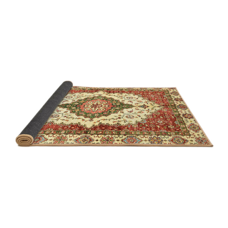 Tapis abstrait moderne 3193, Rond 7 pi