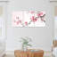Ensemble de 3 tableaux muraux sur toile représentant des fleurs de cerisier, parfaits pour la décoration du salon, de la chambre ou de la maison.-1795218363