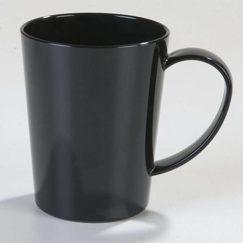 Grande tasse à café Alysia, Noir