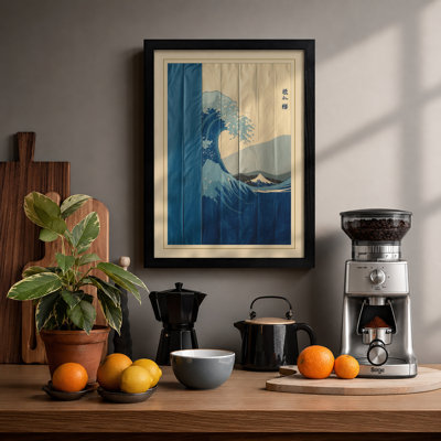 The Great Wave Japandi - Print