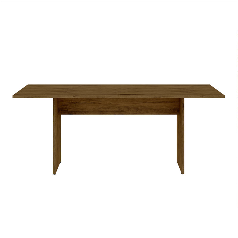 NoMad 68'' Modern Dining Table in Natural, Nature
